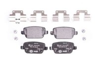 Hella 8DB 355 025-361 Bremsbelagsatz, Scheibenbremse FüR Land Rover Volvo