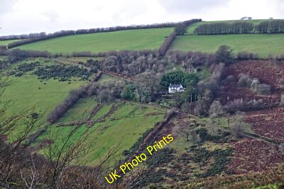 Foto 12x8 West Somerset: Landschaftliche Landschaft mit Pool Blick über c2015