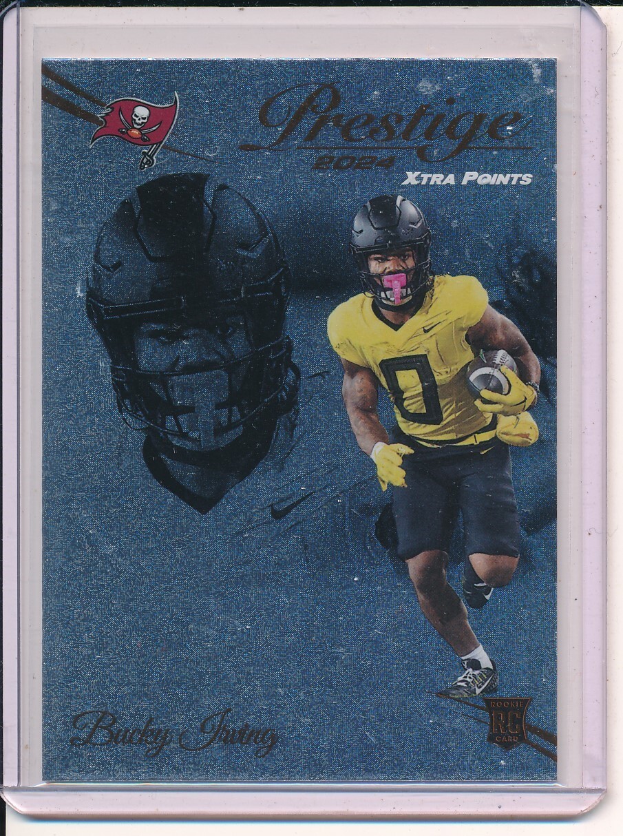 Bucky Irving - 2024 Panini Prestige - Rookies Xtra Points Galaxy #379 (RC)