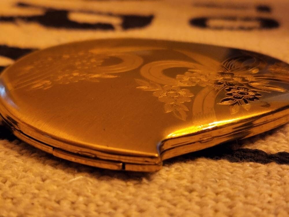 MCM Elgin America Compact Mirror*Compact Mirror*Vintage MCM Elgin America Compact Mirror*Compact Mirror*Vintage