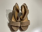 GIANMARCO SORELLI Leather High Heel Sandals Size 7 38 Made in Italy — photo 8