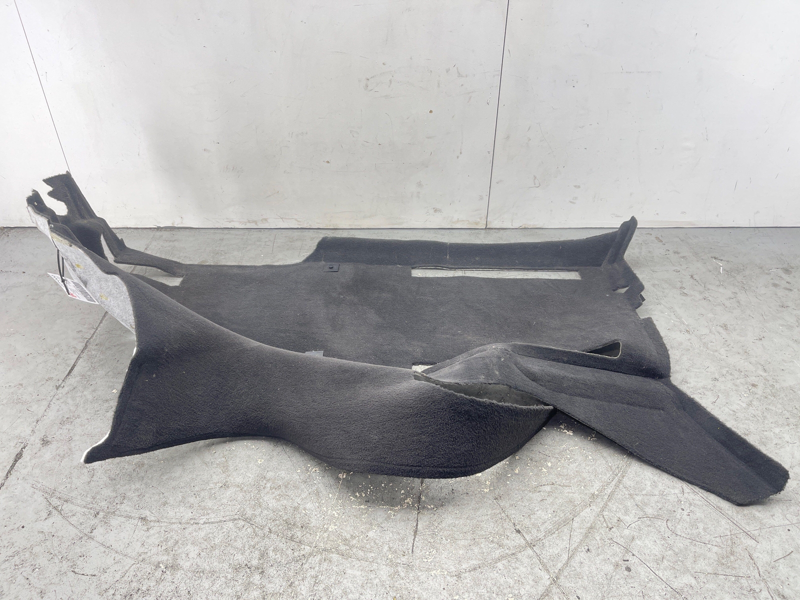 2020-2023 MCLAREN GT FRONT LEFT BLACK CARPET FLOOR OEM 2021 2022