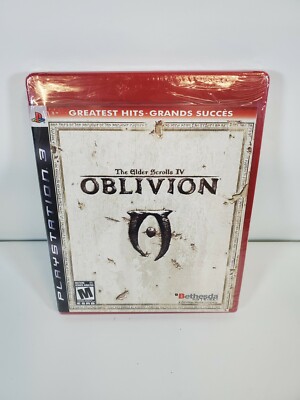 [FACTORY SEALED] The Elder Scrolls IV: Oblivion (PlayStation 3) Greatest hits.A5