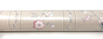 Vintage Fabrelle Royal Garden Vinyl Wallpaper Wall Covering Double Roll 56ft²