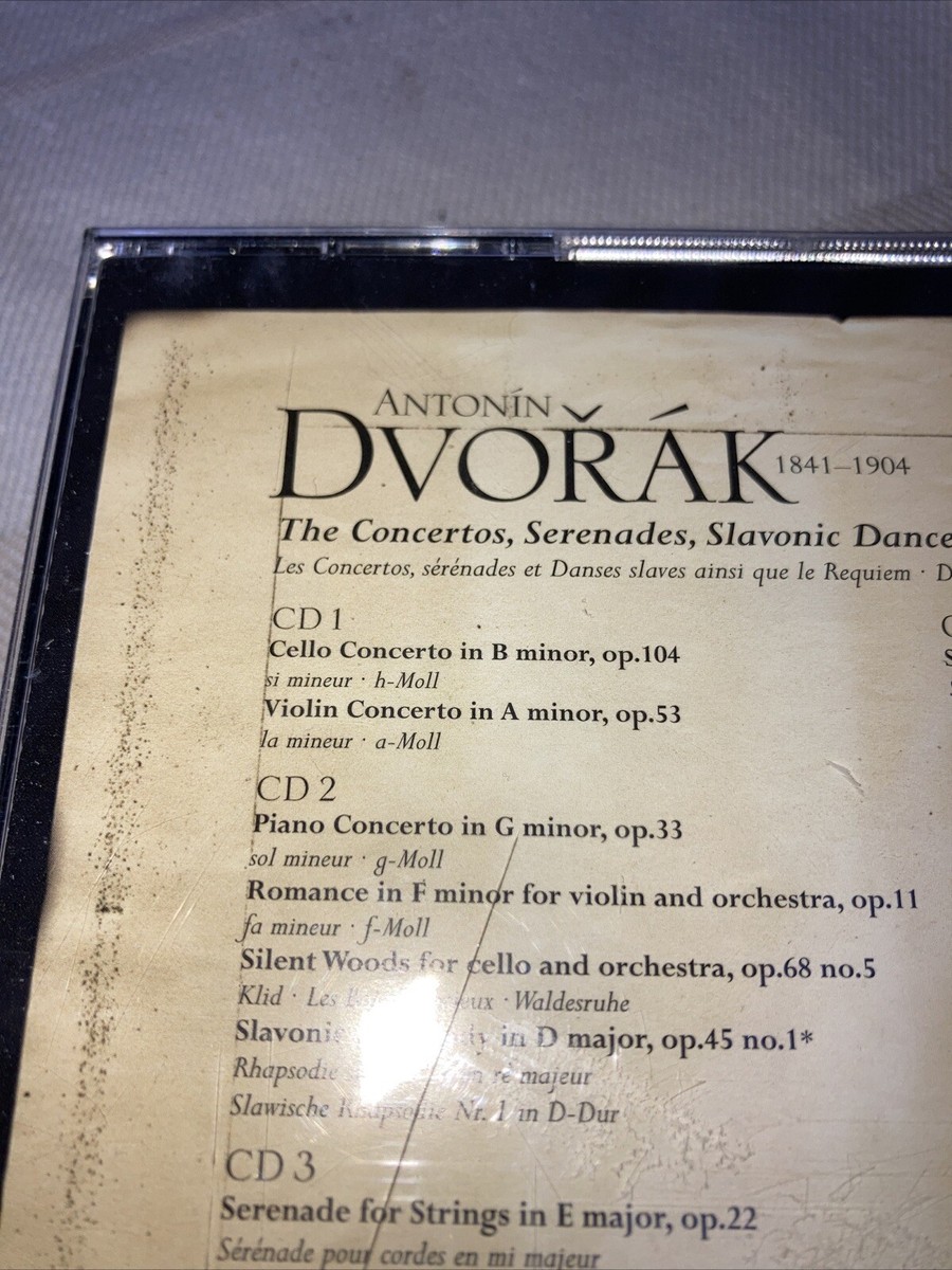 Dvorak Edition ４５CD Dvorak Edition Brilliant Classics 45CDs a. | eBay