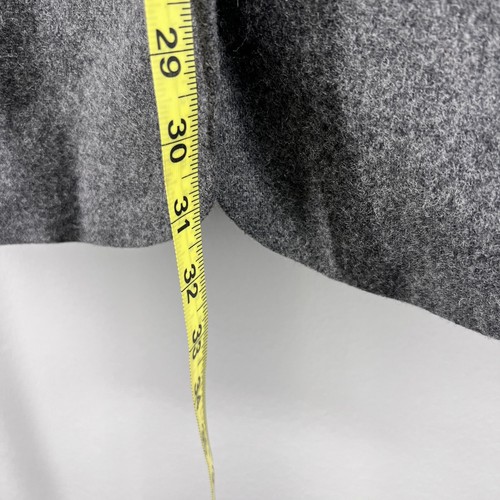 Vintage Requirements Blazer Womens 16 Gray Lined Wool Blend 2 Button Long Sleeve - Picture 4 of 9