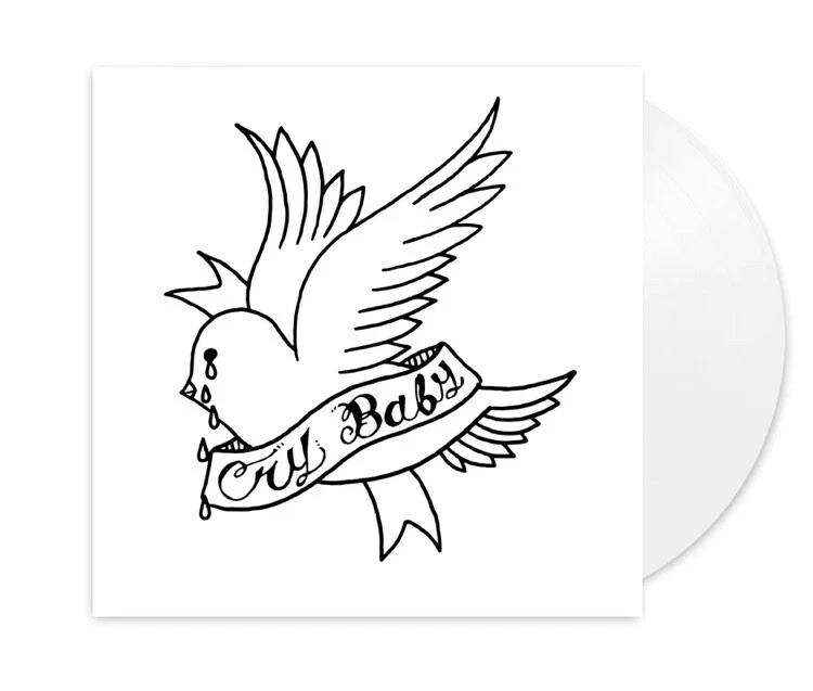 Lil Peep LP Crybaby Limited Edition White Vinyl Pressing New