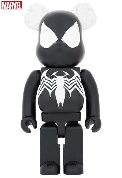 BE@RBRICK SPIDER MAN BLACK COSTUME 1000 % Medicom Toy BE@RBRICK SPIDER MAN BLACK COSTUME 1000 % Medicom Toy