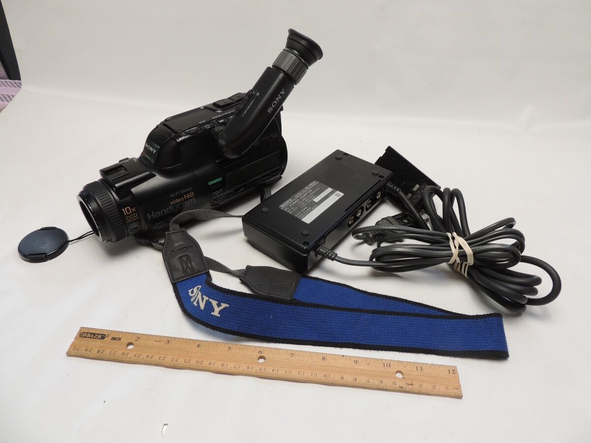 Sony CCD-FX700 video Hi8 Handycam w/power supply charger | eBay Sony CCD-FX700 video Hi8 Handycam w/power supply charger | eBay
