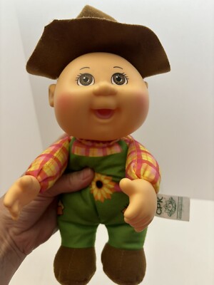 Cabbage Patch Kids Little Boy Patches Seasonal Helper 10   Hat Gardening GOOD!