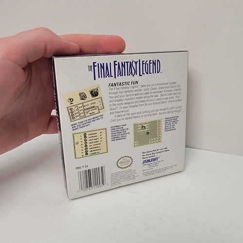 Nintendo Gameboy The Final Fantasy Legend Game with Box and Booklet - Picture 3 of 18