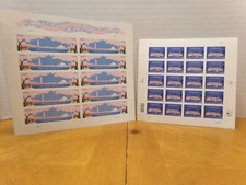 UNITED STATES POST OFFICE STAMP SHEETS NEW NEVER USED 2 WASHINGTON DC LANDMARK
