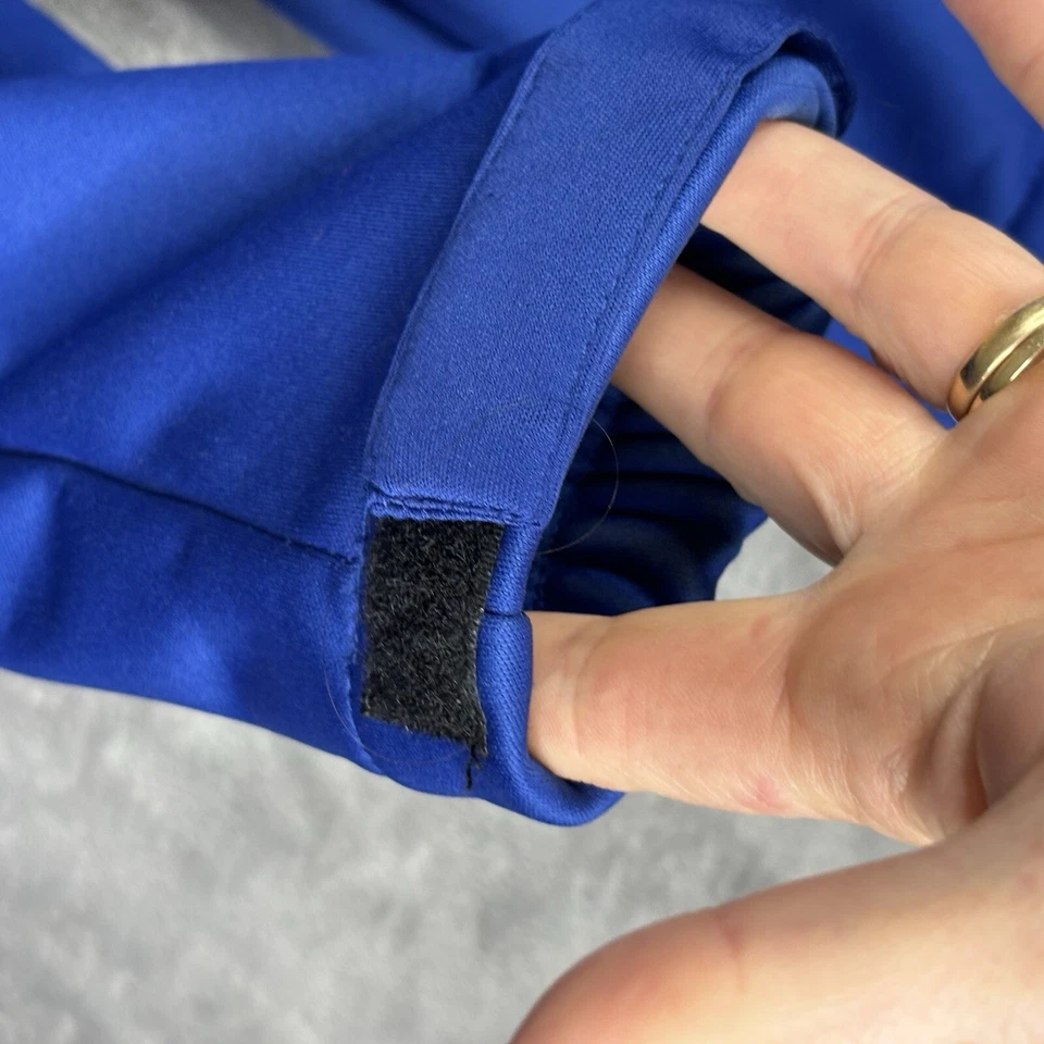 KC Royals Jacket Women S Full Zip Traverse Royal Blue Polyester Pocket Baseball - Image 3 of 4