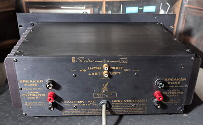 パワーアンプBedini Classic 100 Mono Amplifiers Bedini Class A power amplifier model 100/100 | eBay