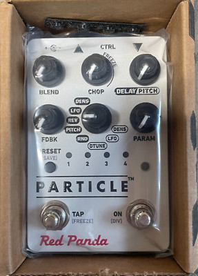 NEW Red Panda RPL-101V2 Particle V2 Granular Delay and Pitch Shifter
