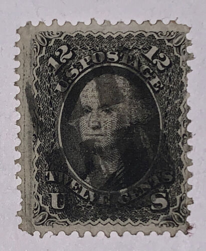 Travelstamps: 1886 US STAMPS SCOTT #97 USED GEORGE WASHINGTON 12c USED NG