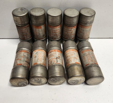 LOT OF 10 NEW OLD STOCK GOULD SHAWMUT 1A 600V CLASS J FUSES AJT1