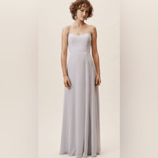 NEW BHLDN jenny yoo kiara dress gray