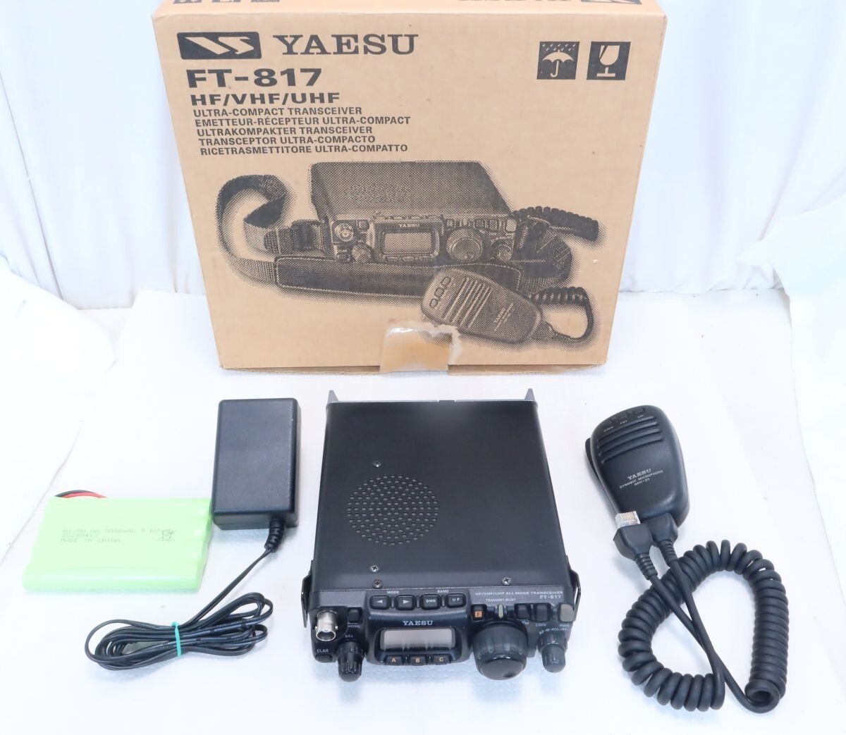 YAESU FT-817 HF/VHF/UHFトランシーバー YAESU FT-817 HF/VHF/UHF ALL MODE Transceiver Working | eBay