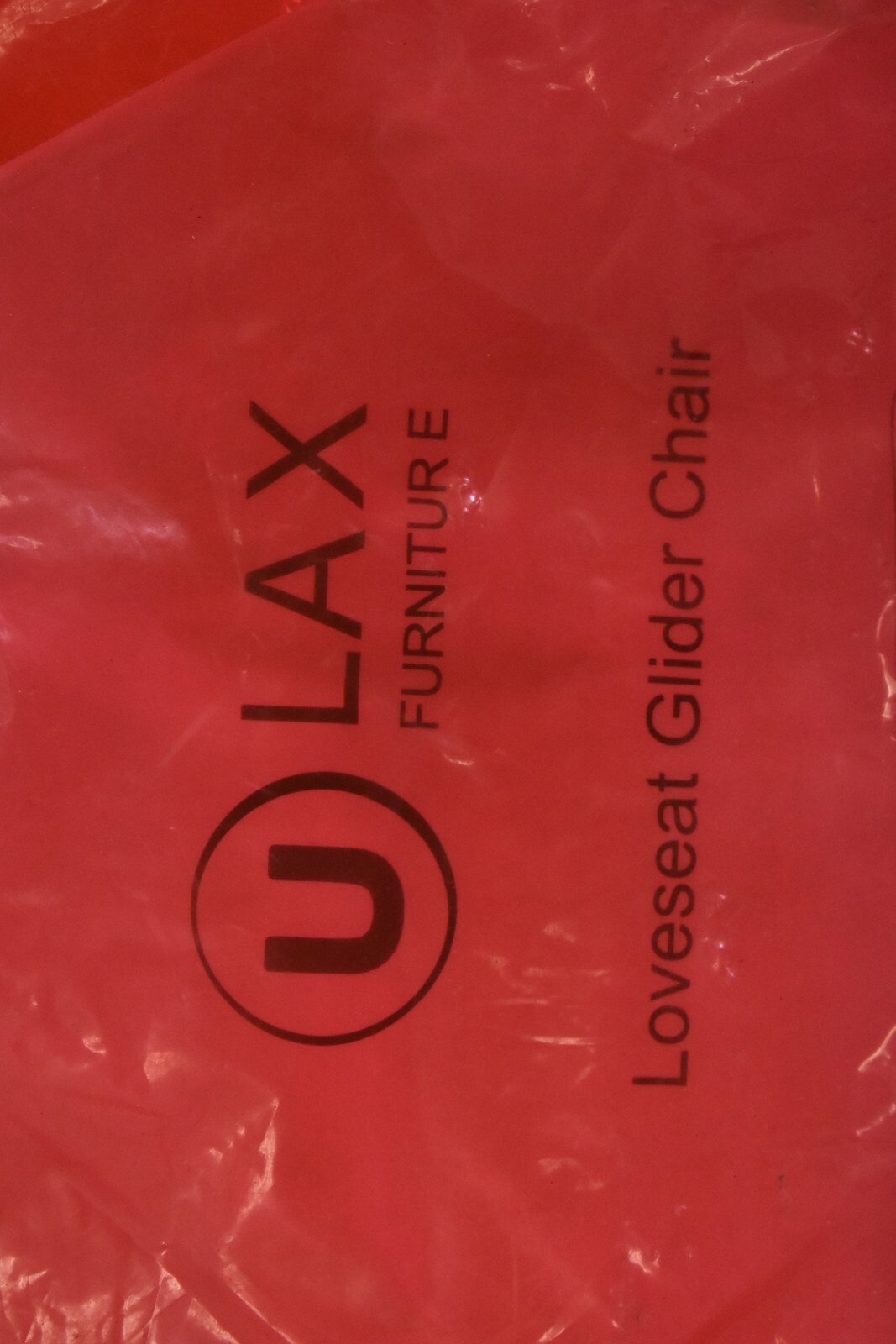 Ulax Furniture 2 Person Patio Glider Bench Loveseat Outdoor Hardware