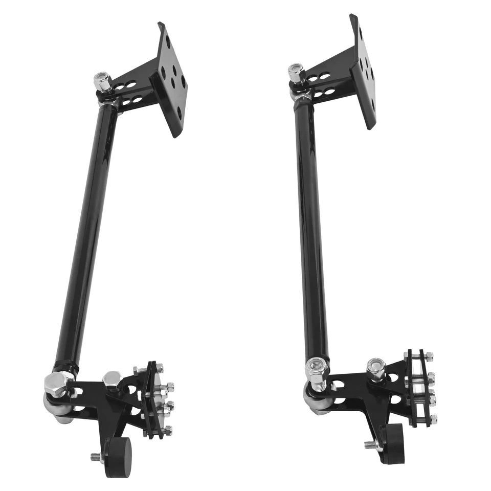 Black Truck Traction Bars For Chevy Silverado/GMC Sierra 1500 1988-2024 - Image 4 of 4