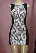 Divided H&M Women's Bodycon Dress Stretch Sleeveless Black/ Size 4