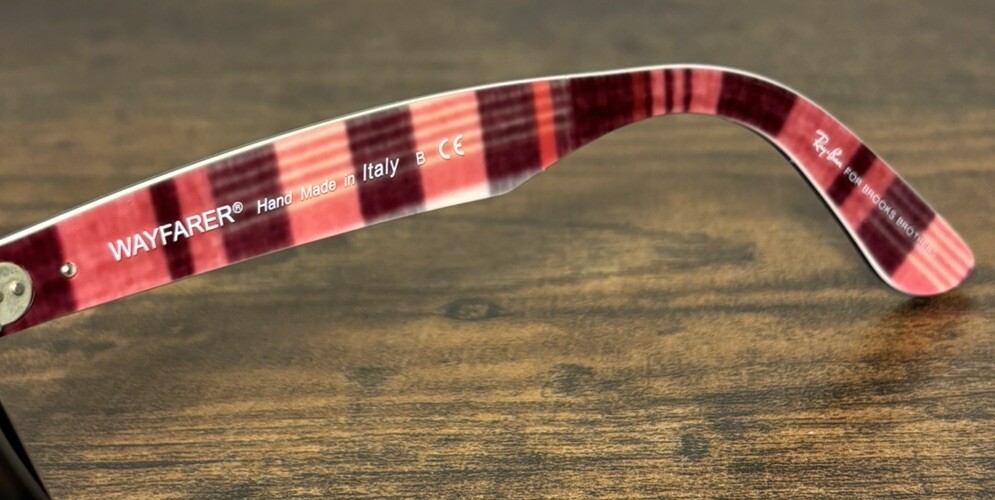 RAY-BAN Wayfarer Sunglasses RB-2140 1146 55-22 3N, Hand Made in