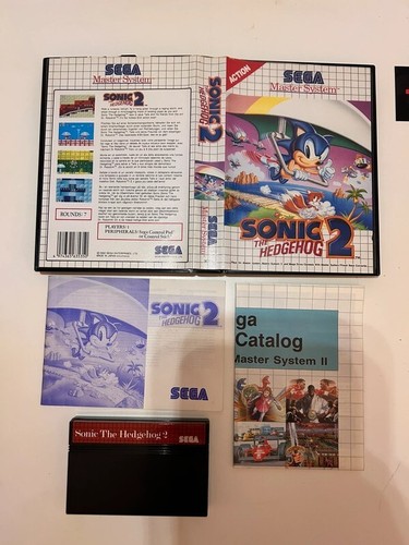 Sonic The Hedgehog 2 Sega Master System Pal Ita