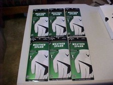 NEW 6 MENS CADET MEDIUM 2023 WEATHER SPANN GOLF GLOVES FOR RIGHT HANDED MAN