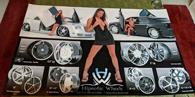 Official Hipnotic Wheels Blur, Daze II, Shock, SYLMAR, CA Girls Promo Poster