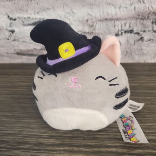 Squishmallows Halloween Flipamallows Mini Tally & Dante Witch Cat Red Devil Bat - Picture 3 of 6