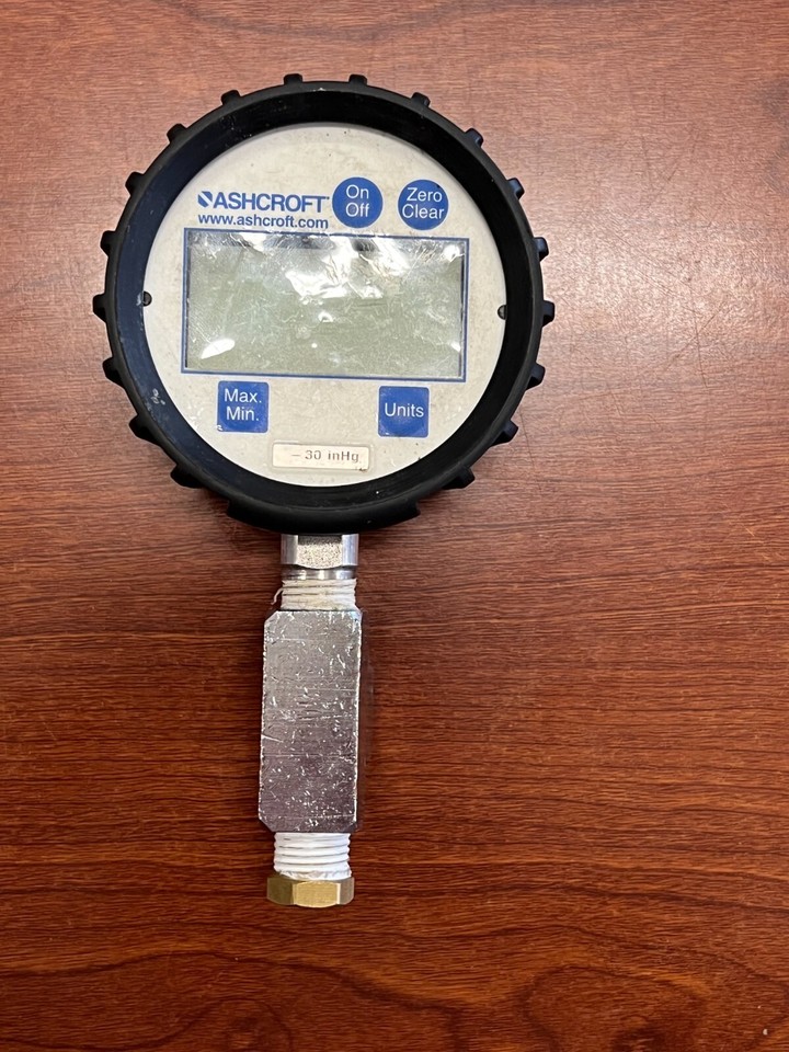Ashcroft Digital Pressure Gauge Untested Set of 2 D1005PS eBay