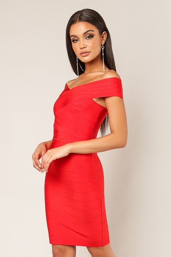 Red Bandage Dress 