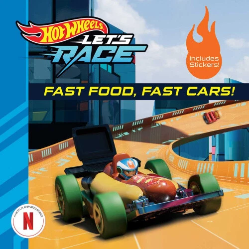 Hot Wheels Let's Race: Fast Food, Fast Cars! (Hot Wheels: Let's Race) - Foto 1 di 2