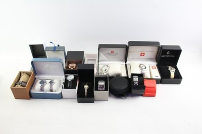 15 x Restposten verschiedene verpackte Uhren Quarz Accu 2 Michael Kors etc - UNGETESTET