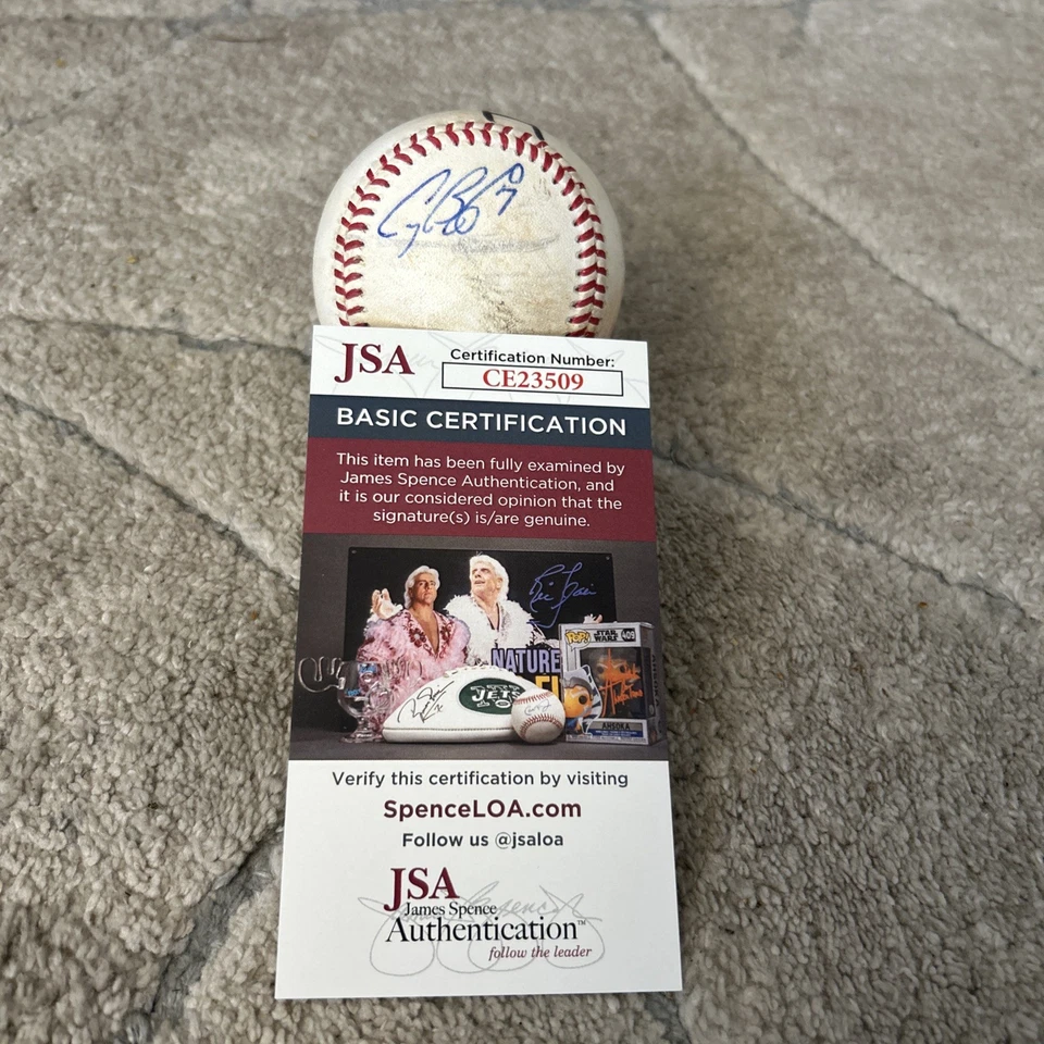 2001 Craig Biggio HOF Signed Official Rawlings Training Baseball JSA Astros Camp - Image 2 of 4