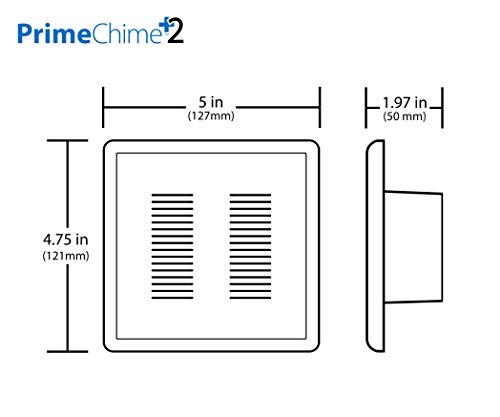 PrimeChime Plus 2 Electric Doorbell Kit - Doorbells for Home - Includes Selec... - Picture 11 of 12