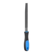 Half-Round File 6" High Carbon Steel Double Cut Hand Rasp W Plastic Handle