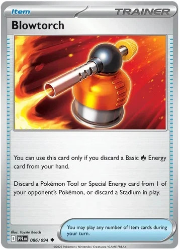 🔥Pokemon TCG - Blowtorch - 086/094 - Uncommon - Phantasmal Flames - NM🔥