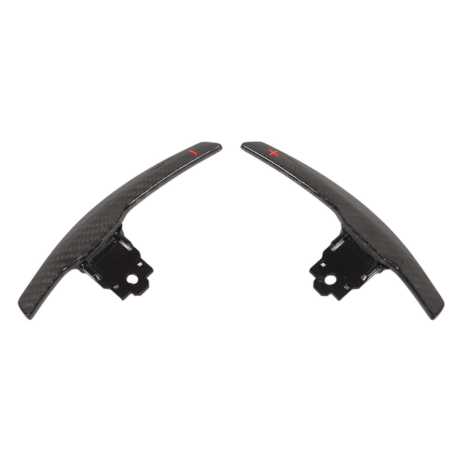 New Extension Dry Carbon Fiber Competition Paddle Shifters Set Part For