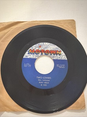 Mary Wells - Two Lovers / Operator Vinyl 45 - Motown