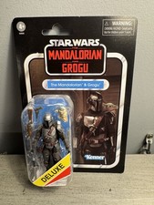 Star Wars Vintage Collection VC395 The Mandalorian & Grogu Deluxe Figure NEW
