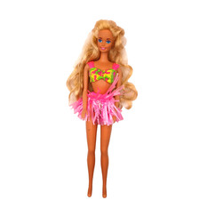 Vintage Hawaiian Fun Barbie Doll 5940 Mattel 1990 Original Bikini W/ Hula Skirt