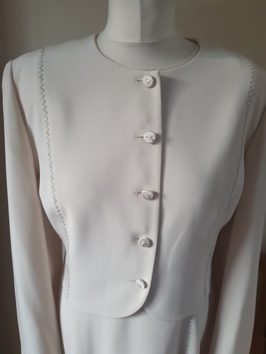 Ladies Ivory CONDICI SPECIAL OCASION MOTHER OF THE BRIDE OUTFIT SIZE 16 - Picture 2 of 18