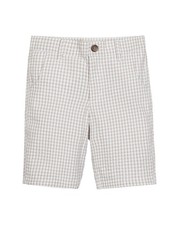 Hope  Henry Seersucker Short White 3-6 Months