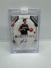 PAOLO BANCHERO 2022 PANINI FLAWLESS MOMENTOUS ROOKIE AUTO SILVER /25 SEALED
