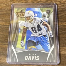 2015 Panini Rookies & Stars - Rookies Titus Davis #155 (RC) San Diego Chargers