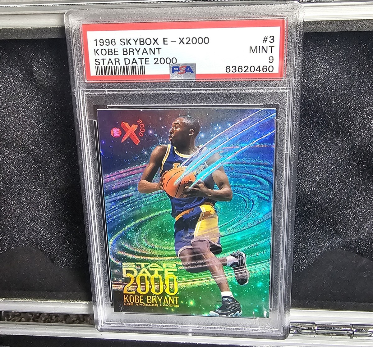 Kobe Bryant (RC) 1996 Skybox E-X2000 StarDate 2000 PSA 9 MT Rookie