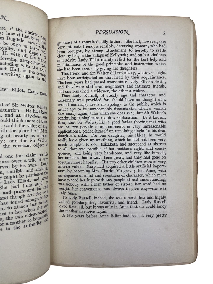 Jane Austen - Persuasion - 1909 - Image 3 of 4