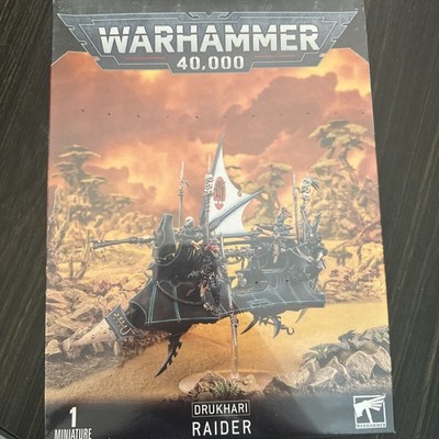 New Warhammer 40K Drukhari/Dark Eldar Raiders Ynnari - New Open Box. US Seller